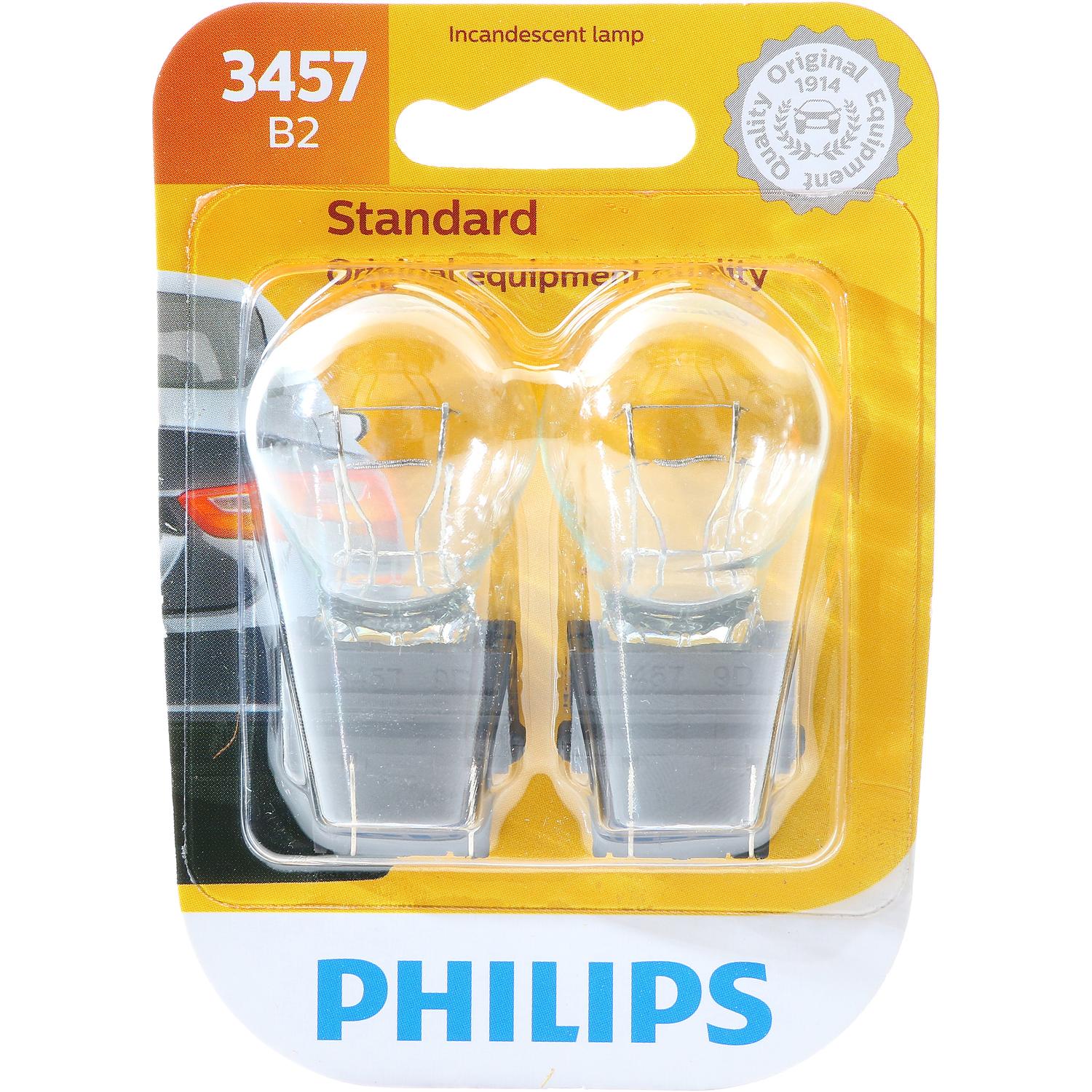 Philips 3457B2 Brake Light Bulb product image 7 of 10