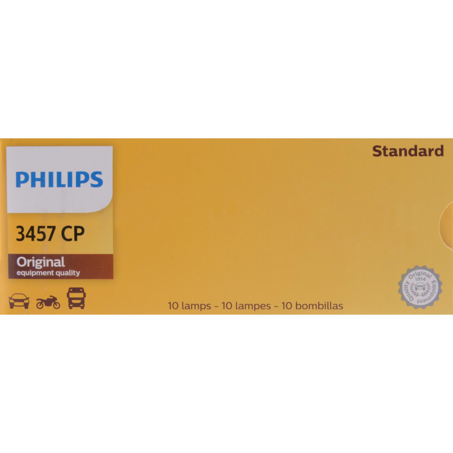 Philips 3457CP - Center High Mount Stop Light Bulb Philips 3457CP Brake Light Bulb product image 7 of 10