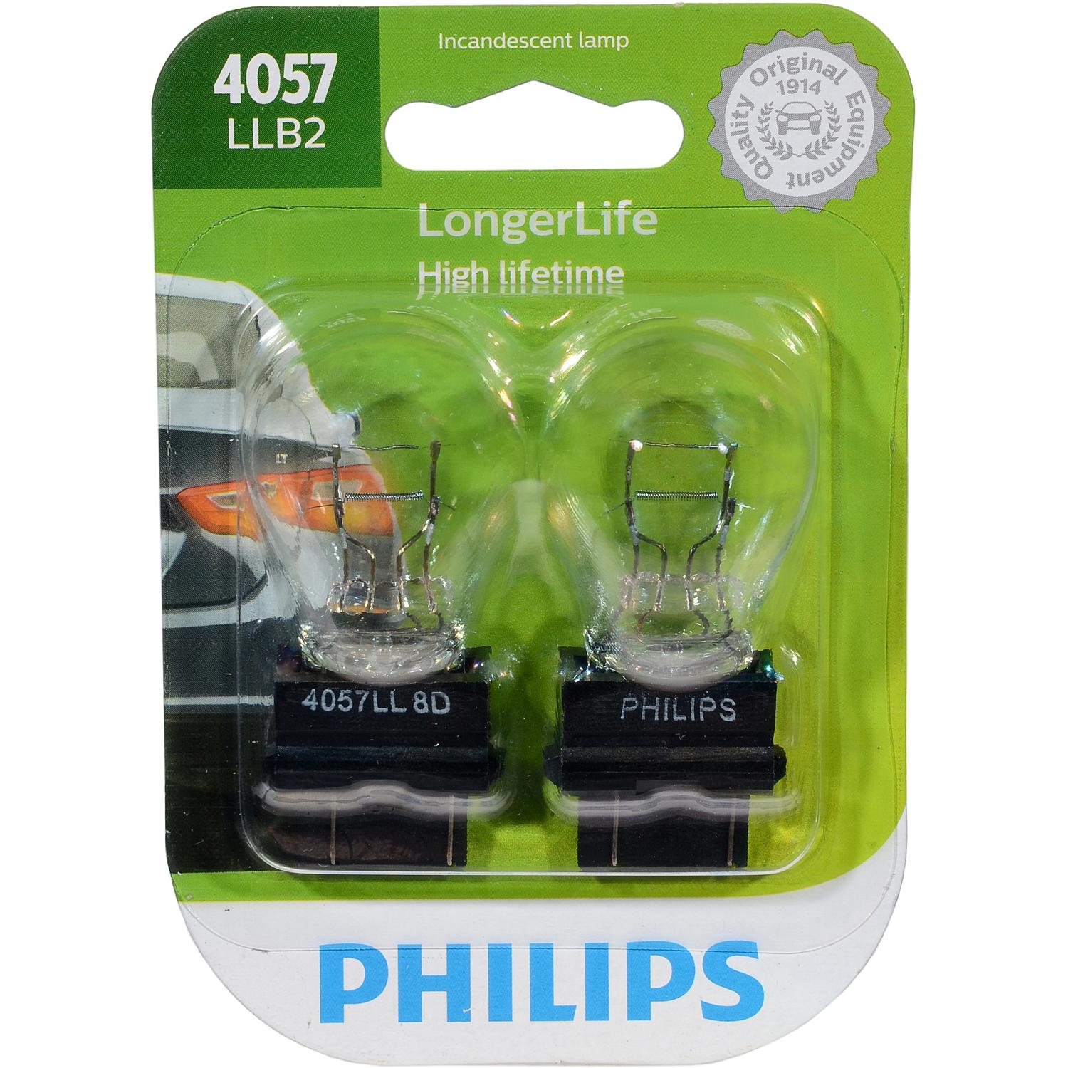 Philips 4057LLB2 - Turn Signal Light Bulb Philips 4057LLB2 Back Up Light Bulb product image 7 of 10