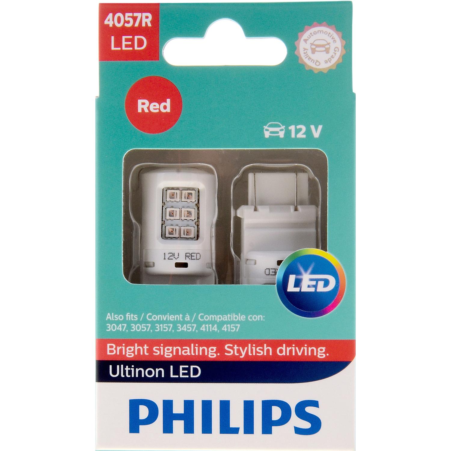 Philips 4057RLED - Multi Purpose Light Bulb Philips 4057RLED Brake Light Bulb product image 7 of 10