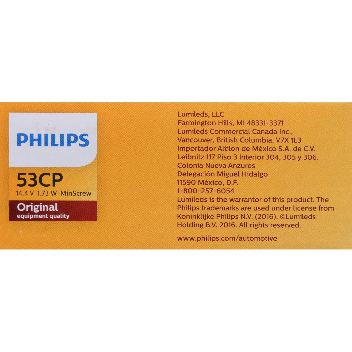 Philips 53CP - Multi Purpose Light Bulb Philips 53CP Ash Tray Light Bulb product image 5 of 9
