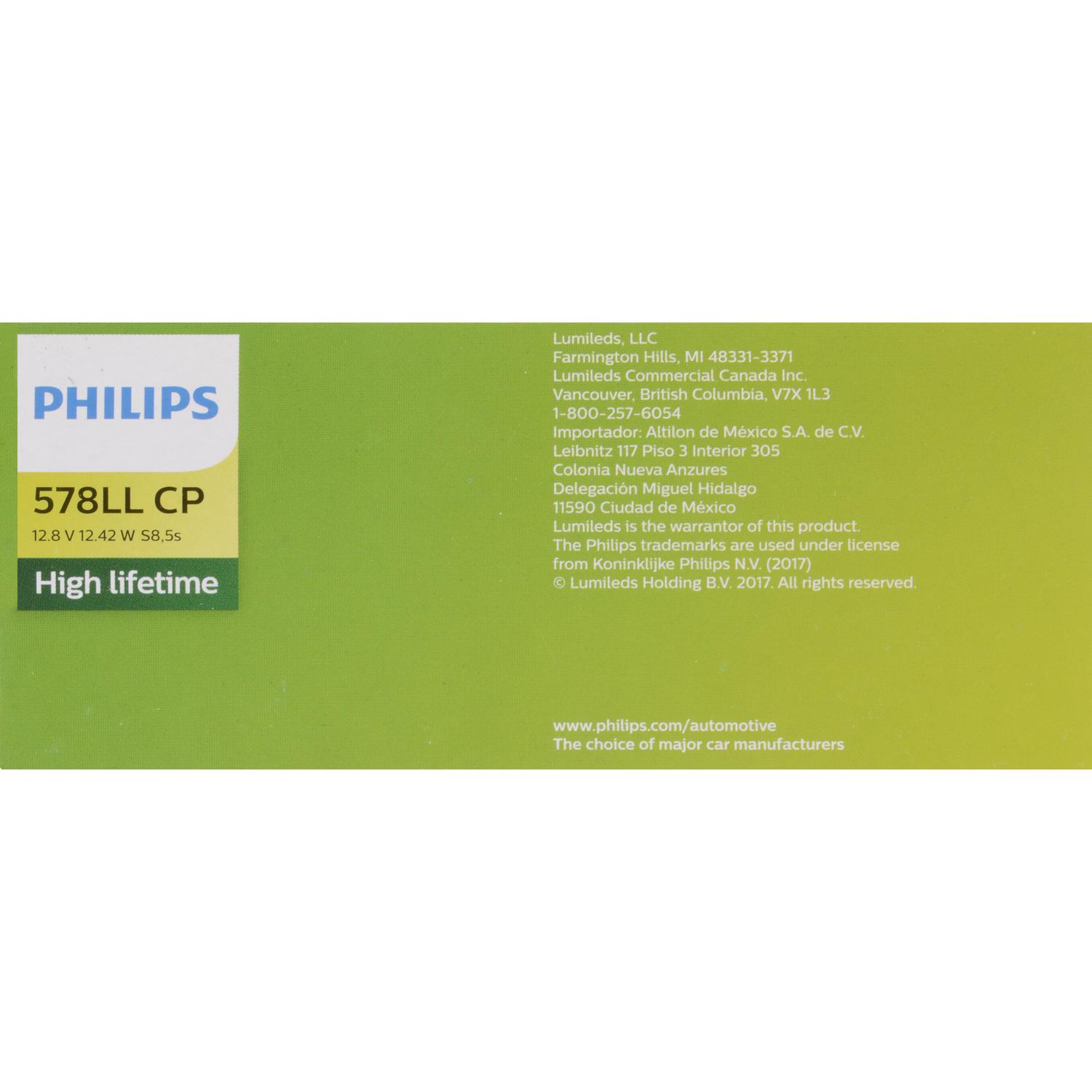 Philips 578LLCP - Multi Purpose Light Bulb Philips 578LLCP Cargo Box Light Bulb product image 6 of 10