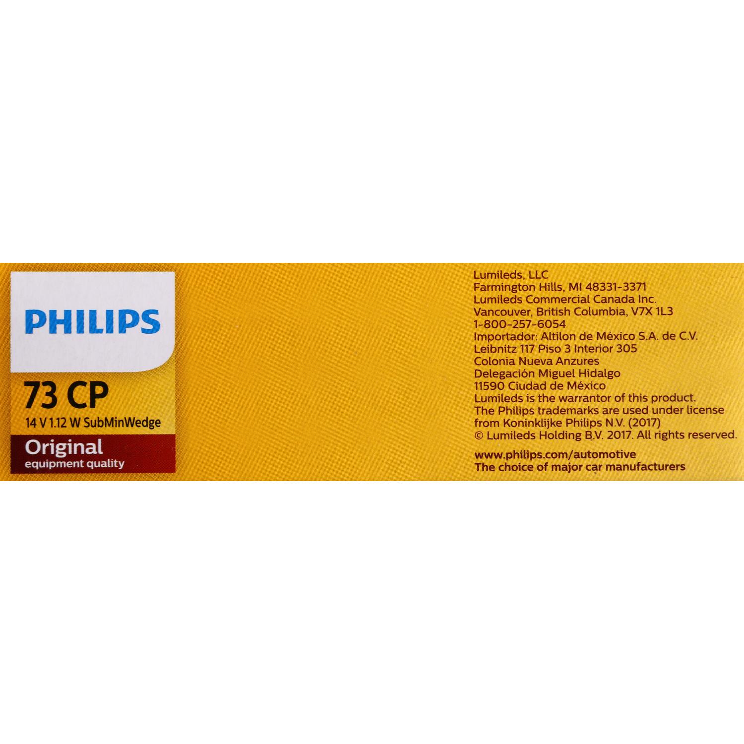 Philips 73CP - Multi Purpose Light Bulb Philips 73CP Ash Tray Light Bulb product image 6 of 10