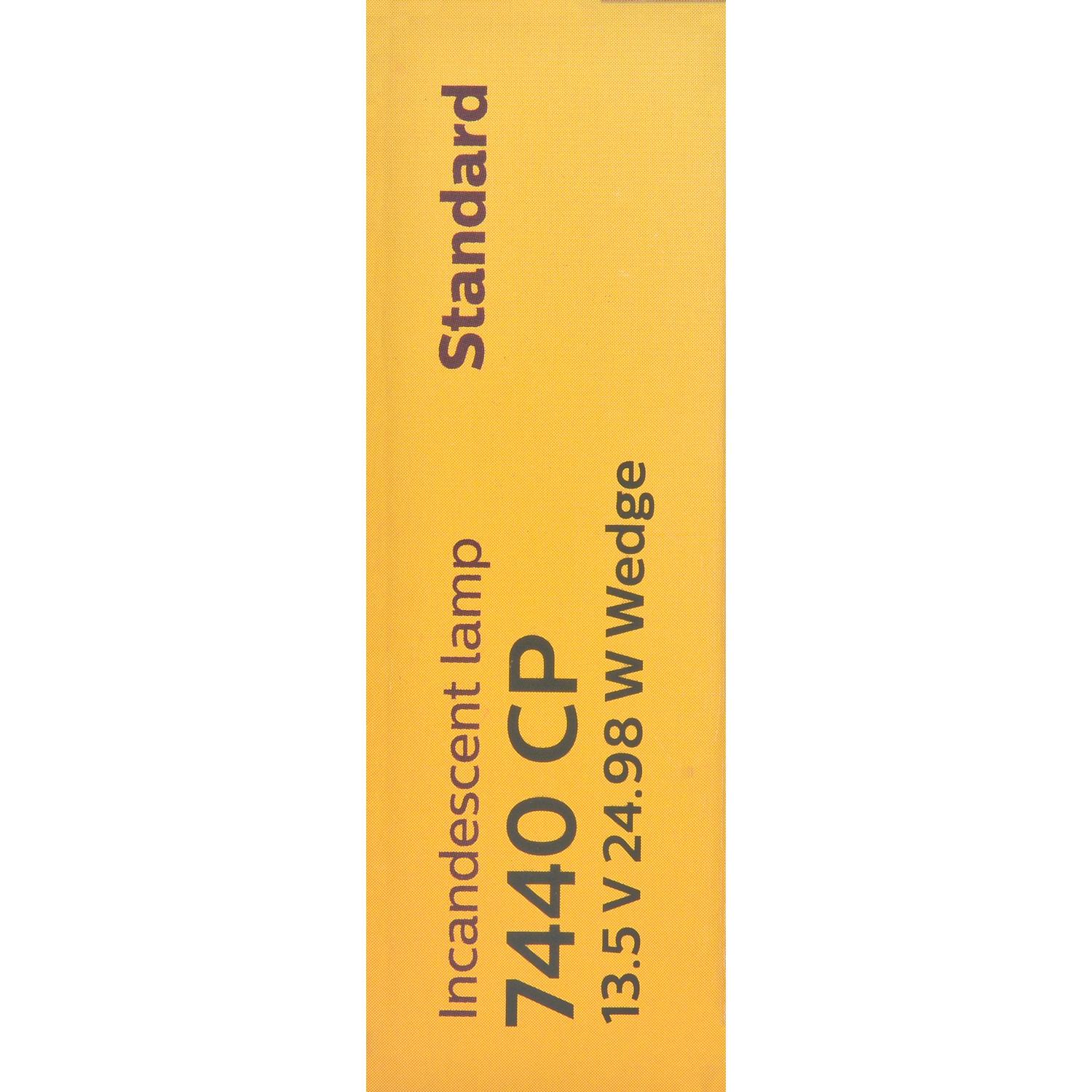 Philips 7440CP - Center High Mount Stop Light Bulb Philips 7440CP Back Up Light Bulb product image 7 of 9