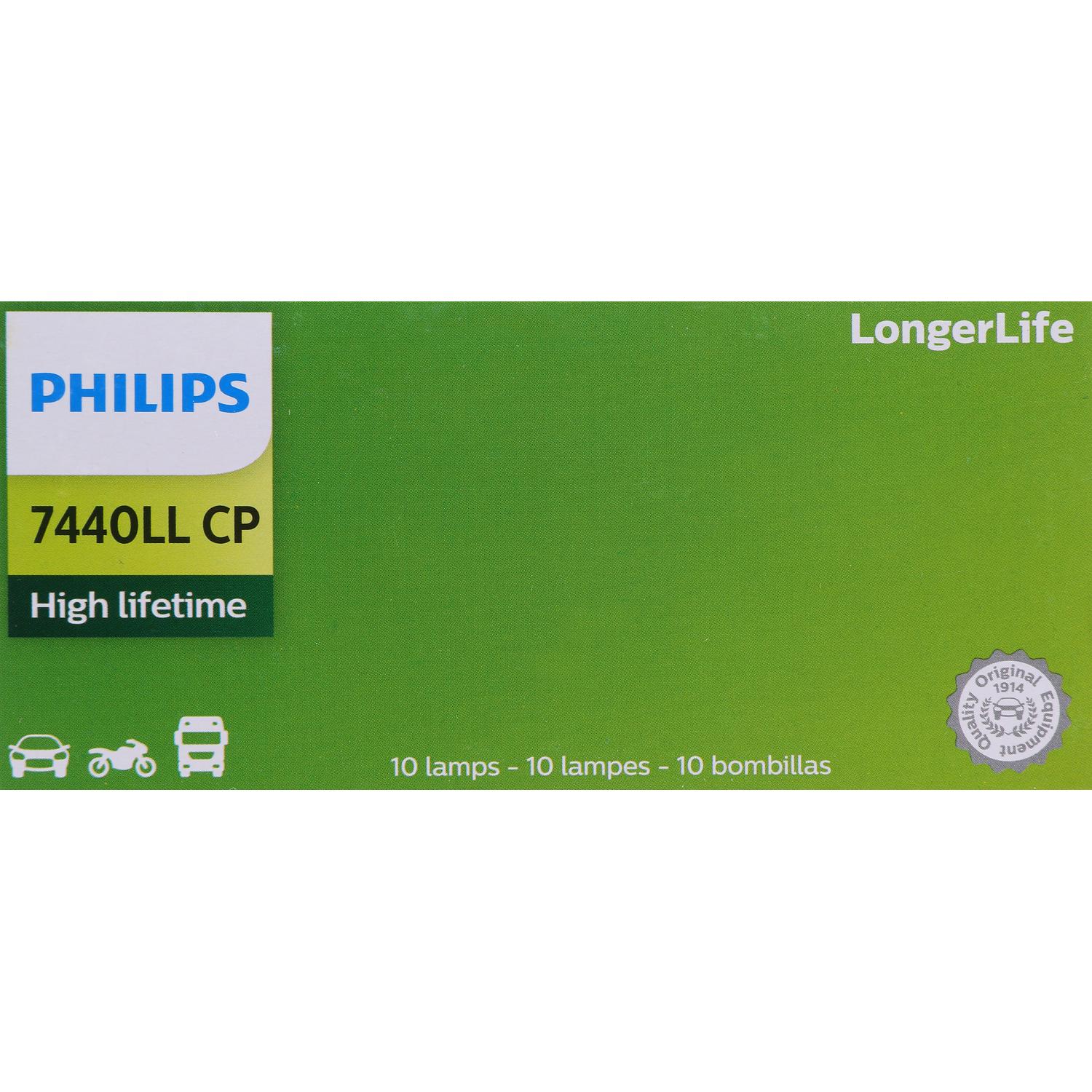Philips 7440LLCP Back Up Light Bulb product image 7 of 10