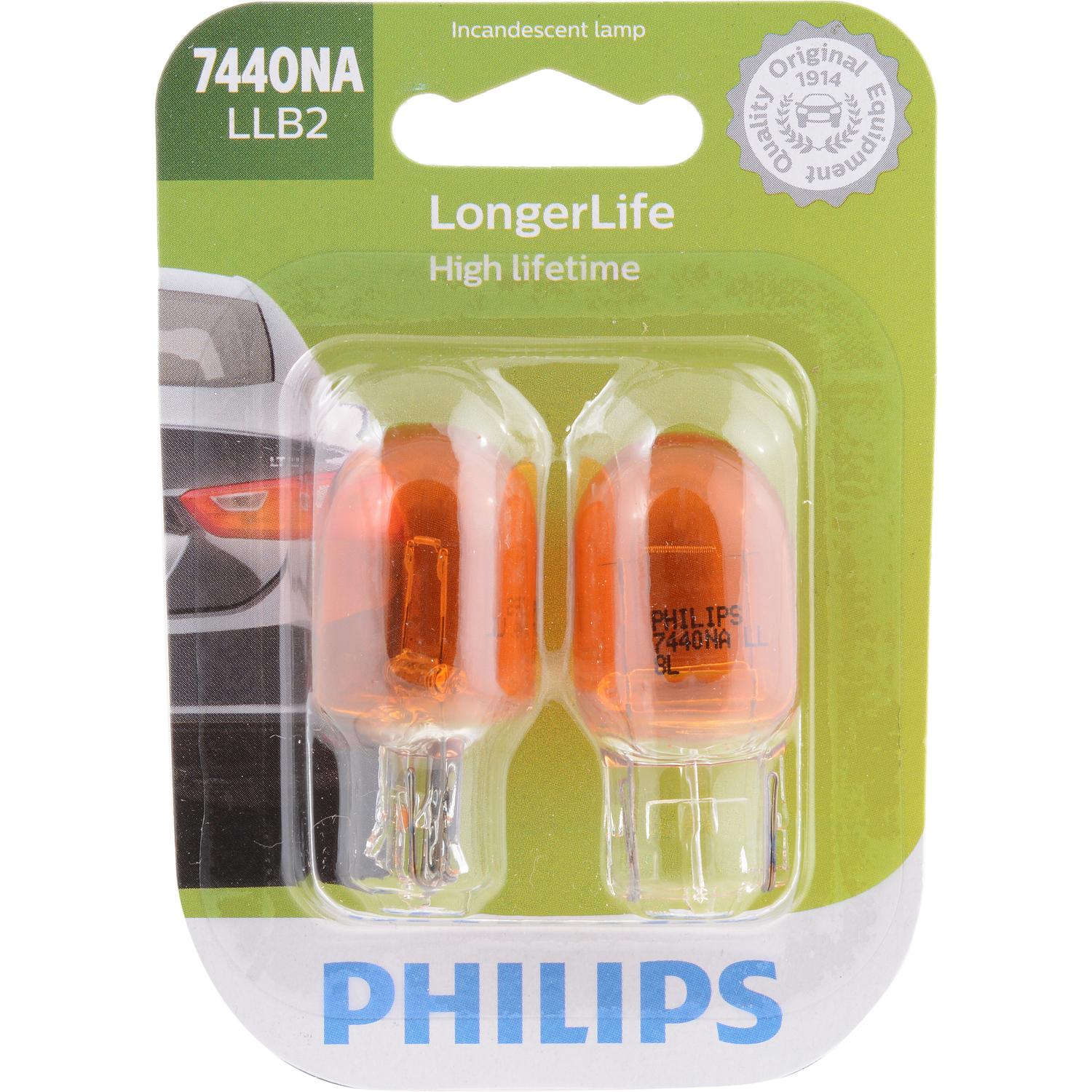 Philips 7440NALLB2 - Turn Signal Light Bulb Philips 7440NALLB2 Back Up Light Bulb product image 7 of 10