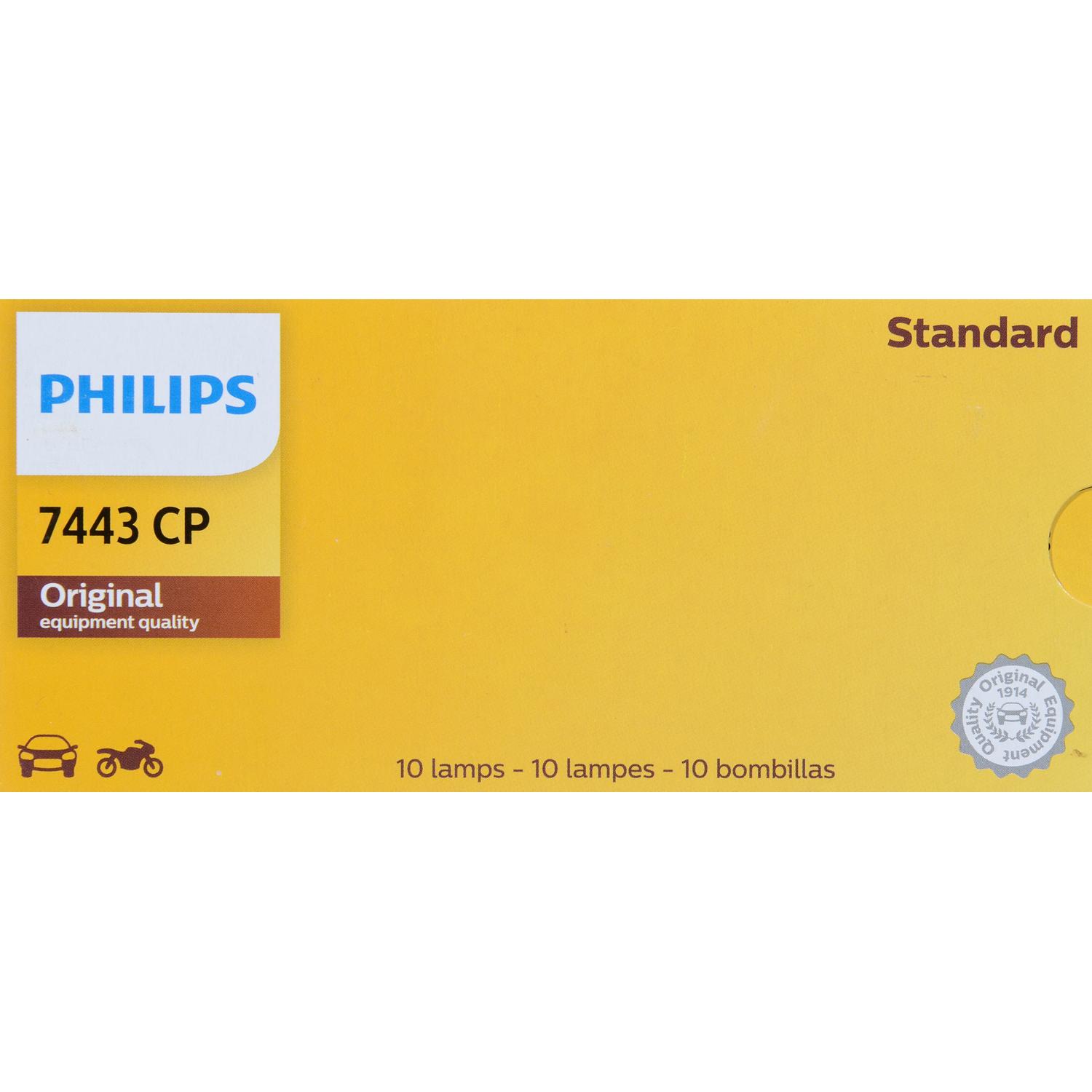 Philips 7443CP - Turn Signal Light Bulb Philips 7443CP Back Up Light Bulb product image 7 of 10