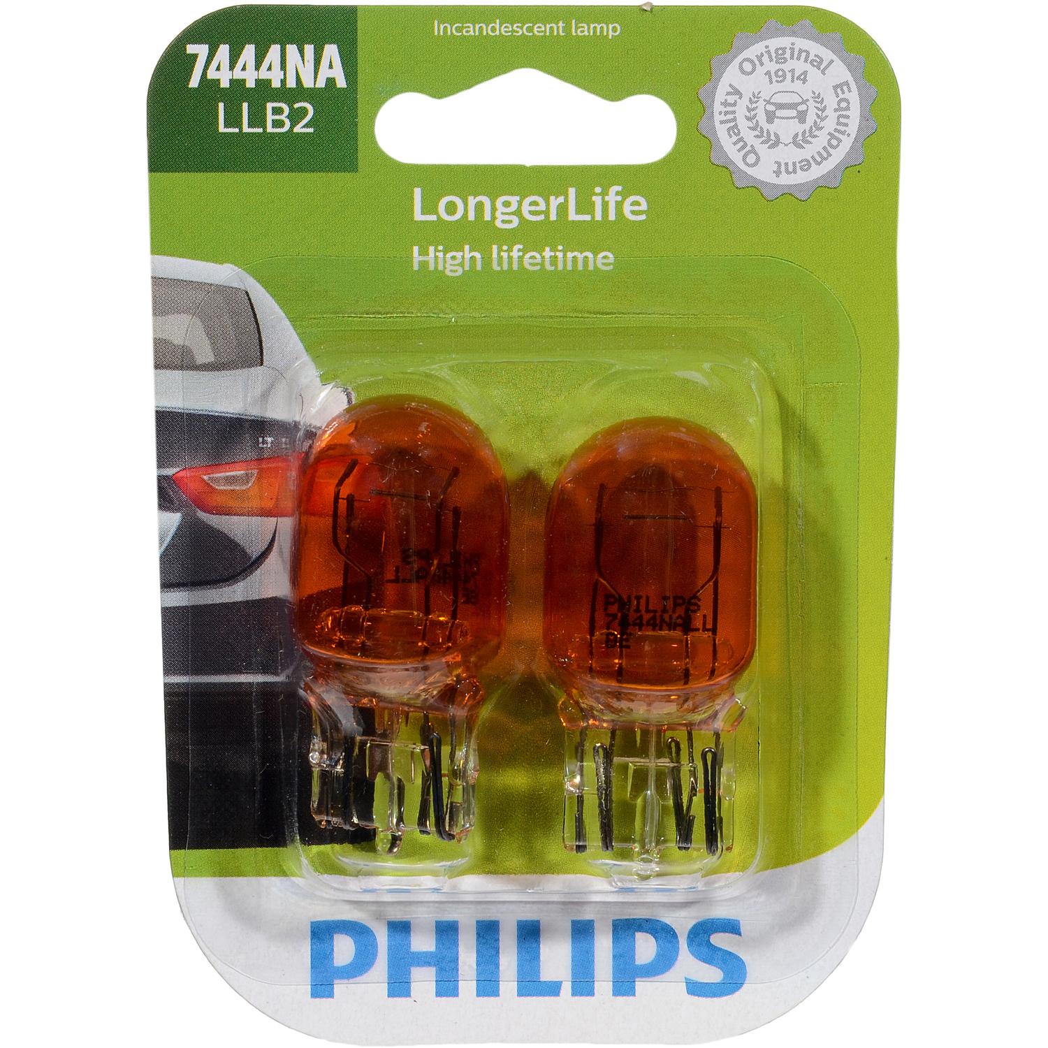 Philips 7444NALLB2 - Turn Signal Light Bulb Philips 7444NALLB2 Brake Light Bulb product image 7 of 10