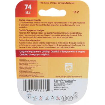 Philips 74B2 Ash Tray Light Bulb product image 6 of 10
