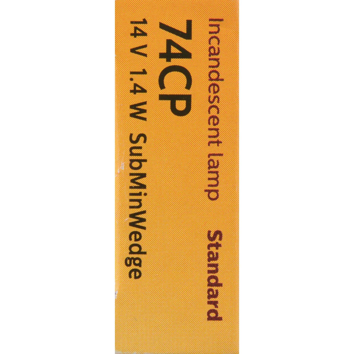 Philips 74CP - Multi Purpose Light Bulb Philips 74CP Ash Tray Light Bulb product image 7 of 9
