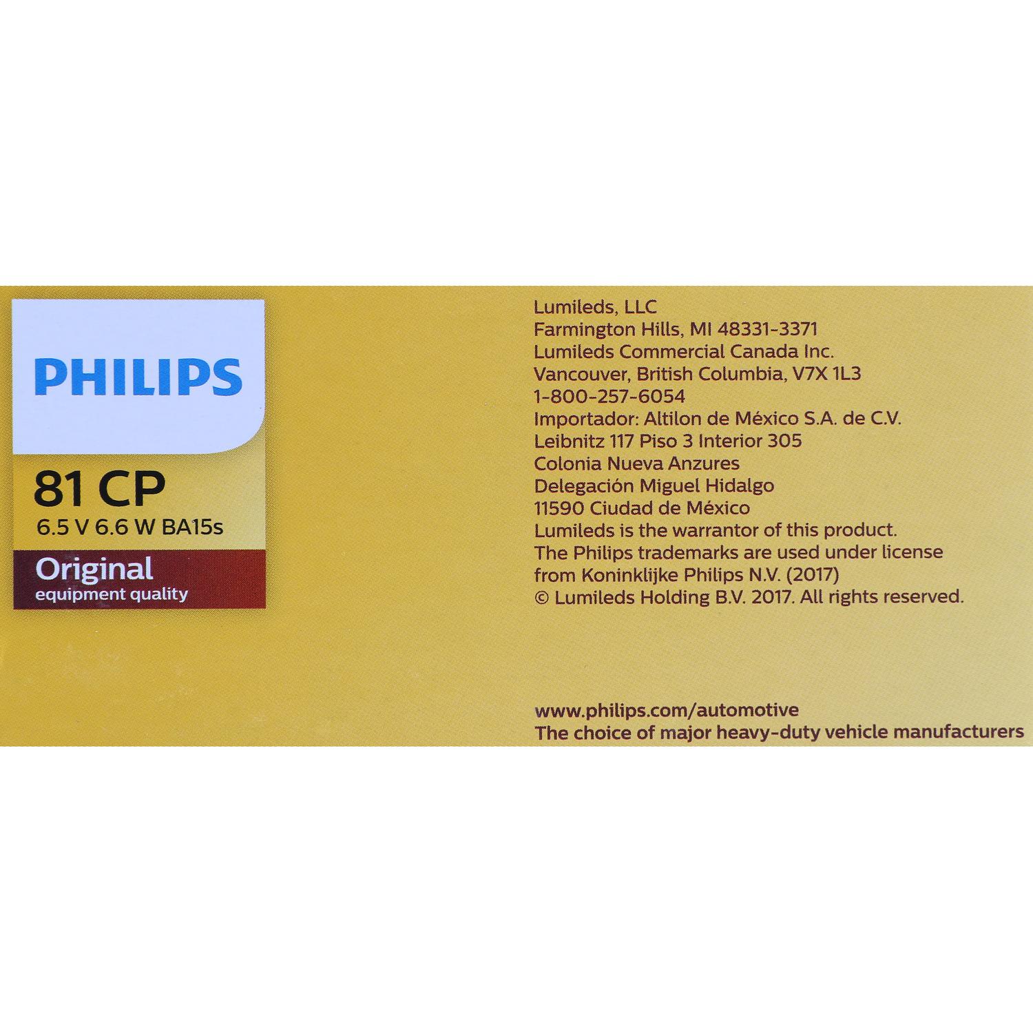 Philips 81CP Ash Tray Light Bulb product image 6 of 10