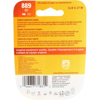 Philips 889B1 Back Up Light Bulb product image 6 of 10