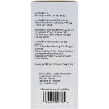 Philips 9003CVPS2 - Turn Signal Light Bulb Philips 9003CVPS2 Daytime Running Light Bulb product image 10 of 11