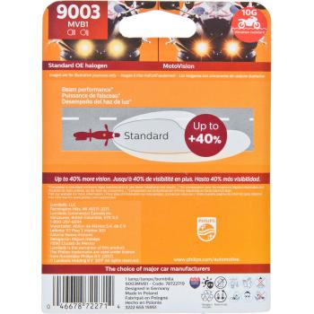 Philips 9003MVB1 - Turn Signal Light Bulb Philips 9003MVB1 Daytime Running Light Bulb product image 5 of 8