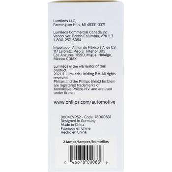 Philips 9004CVPS2 Headlight Bulb product image 10 of 11