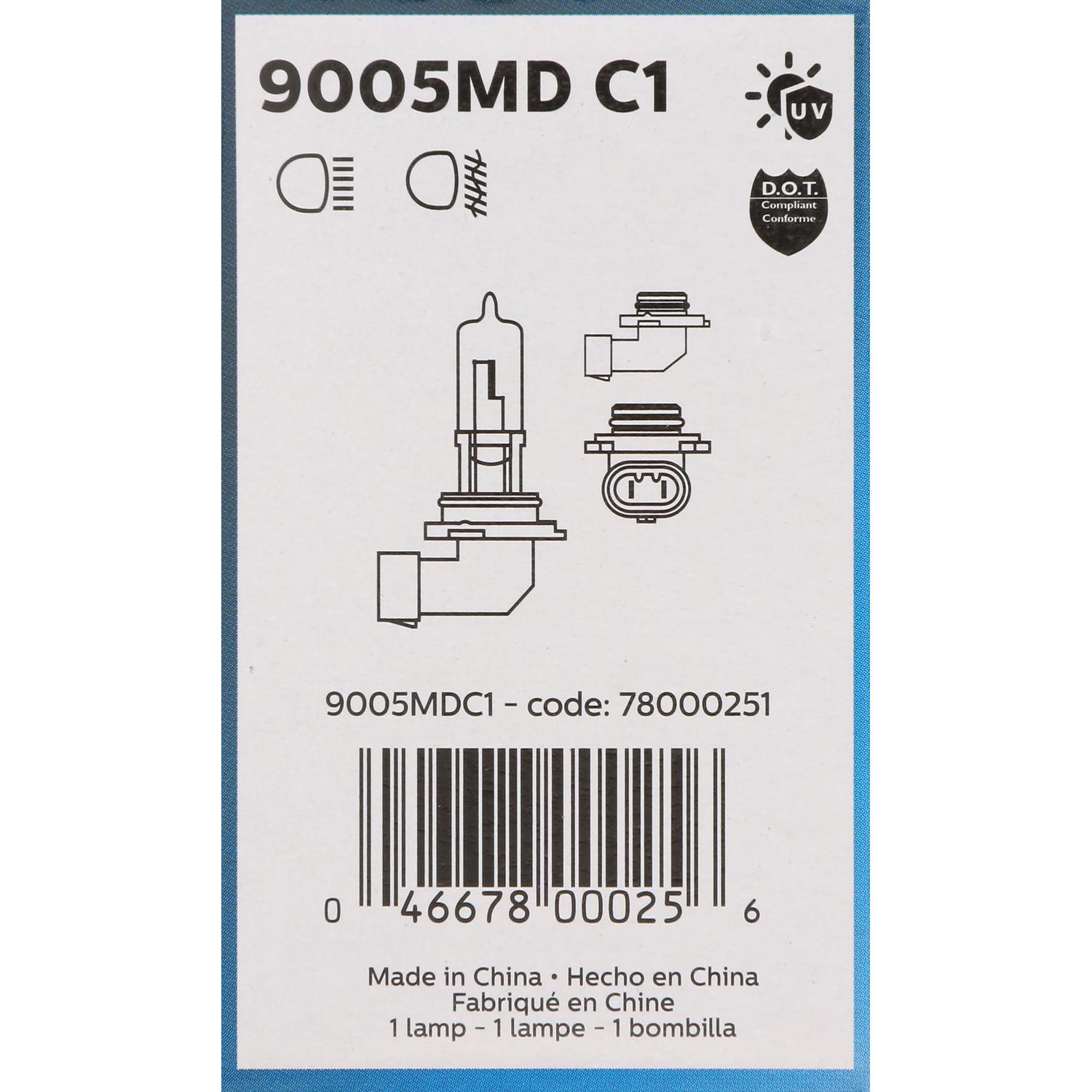 Philips 9005MDC1 Daytime Running Light Bulb product image 9 of 10