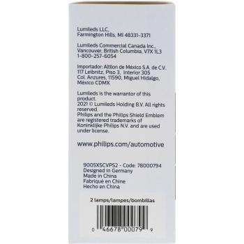 Philips 9005XSCVPS2 Headlight Bulb product image 10 of 11