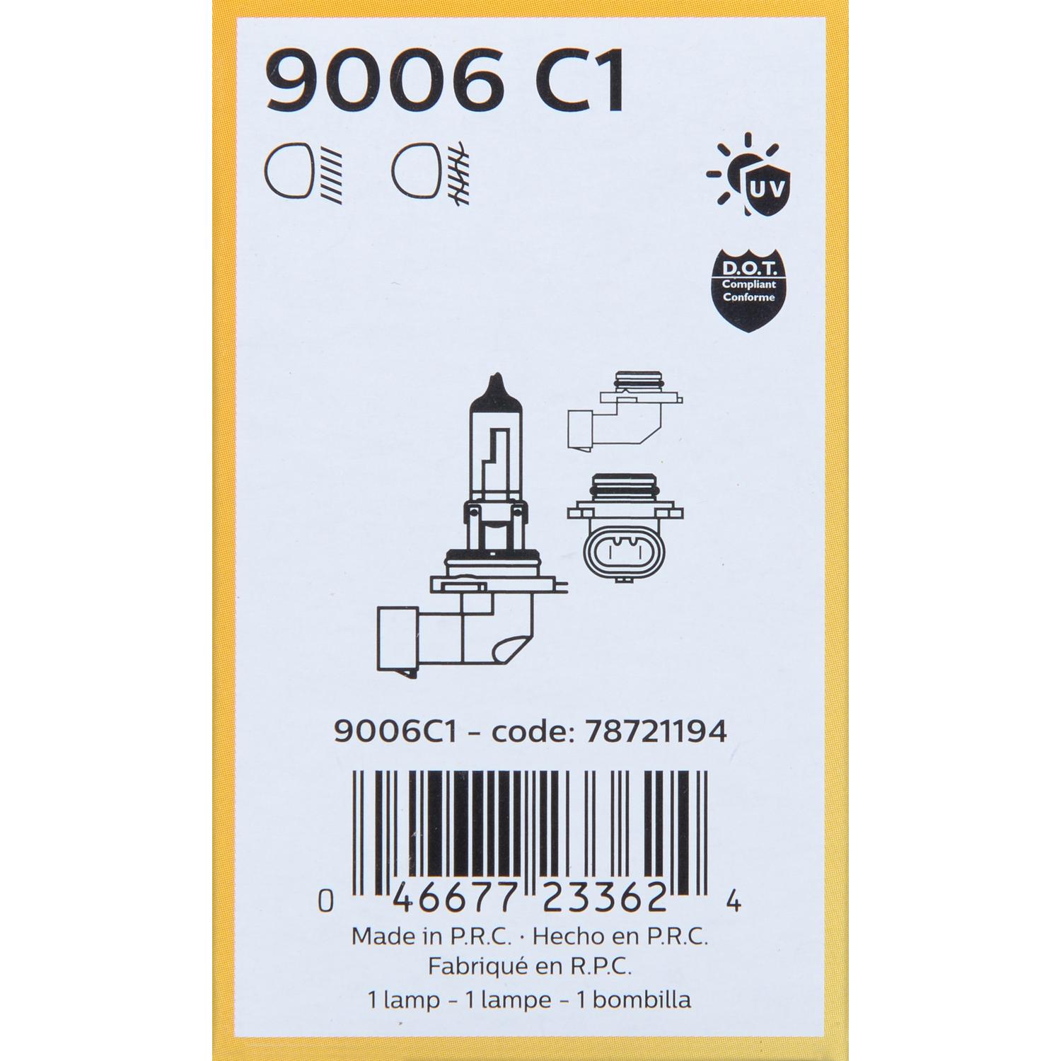 Philips 9006C1 - Turn Signal Light Bulb Philips 9006C1 Daytime Running Light Bulb product image 9 of 10