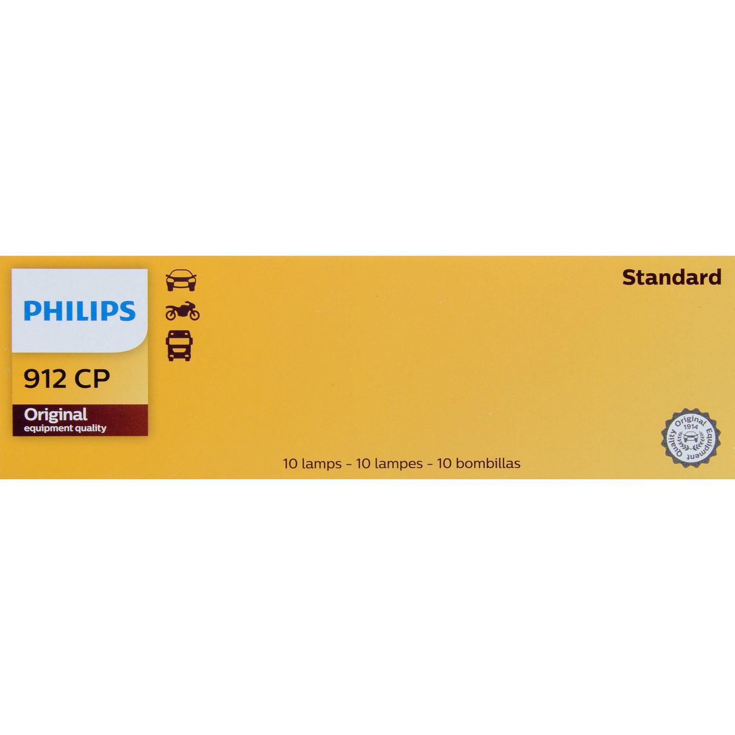Philips 912CP Back Up Light Bulb product image 7 of 10
