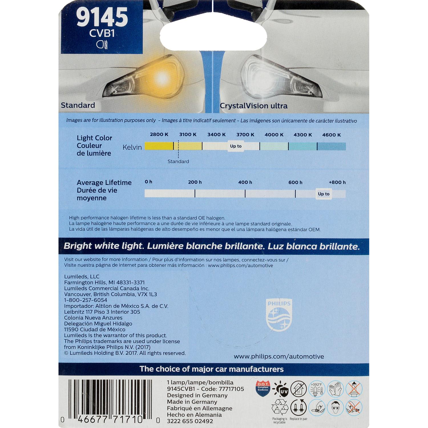 Philips 9145CVB1 Fog Light Bulb product image 5 of 8