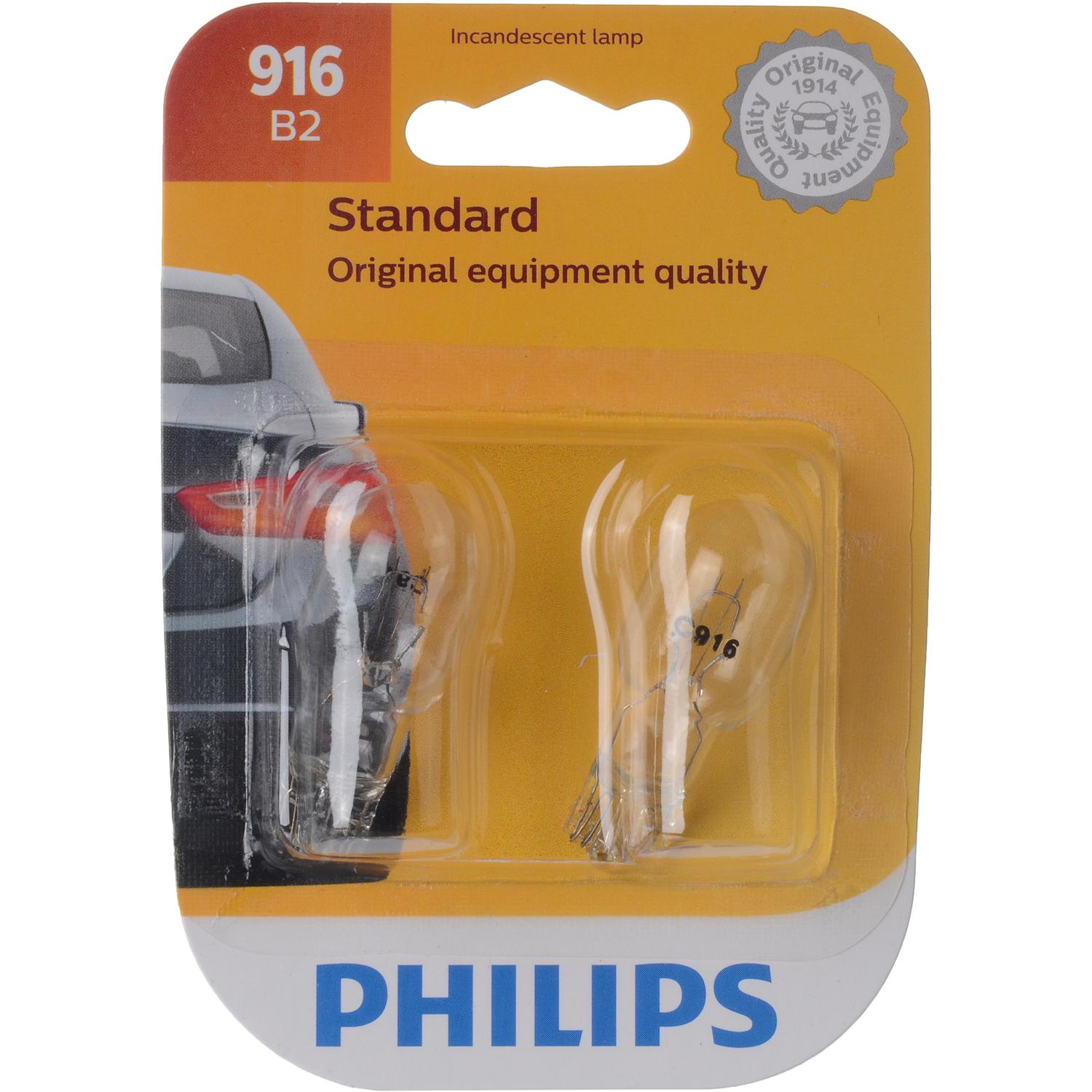 Philips 916B2 - Tail Light Bulb Philips 916B2 Back Up Light Bulb product image 7 of 10