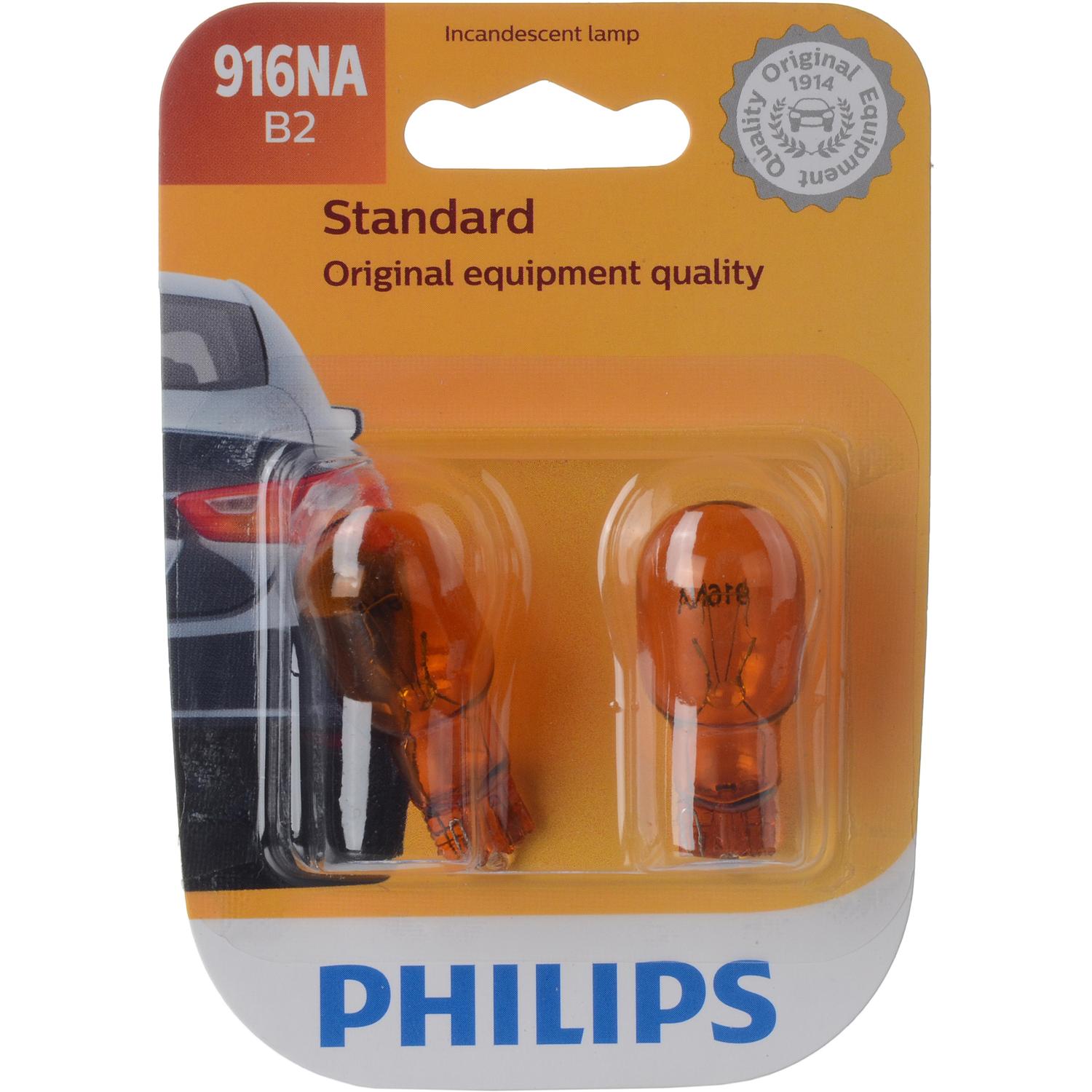 Philips 916NAB2 - Turn Signal Light Bulb Philips 916NAB2 Parking Light Bulb product image 7 of 10