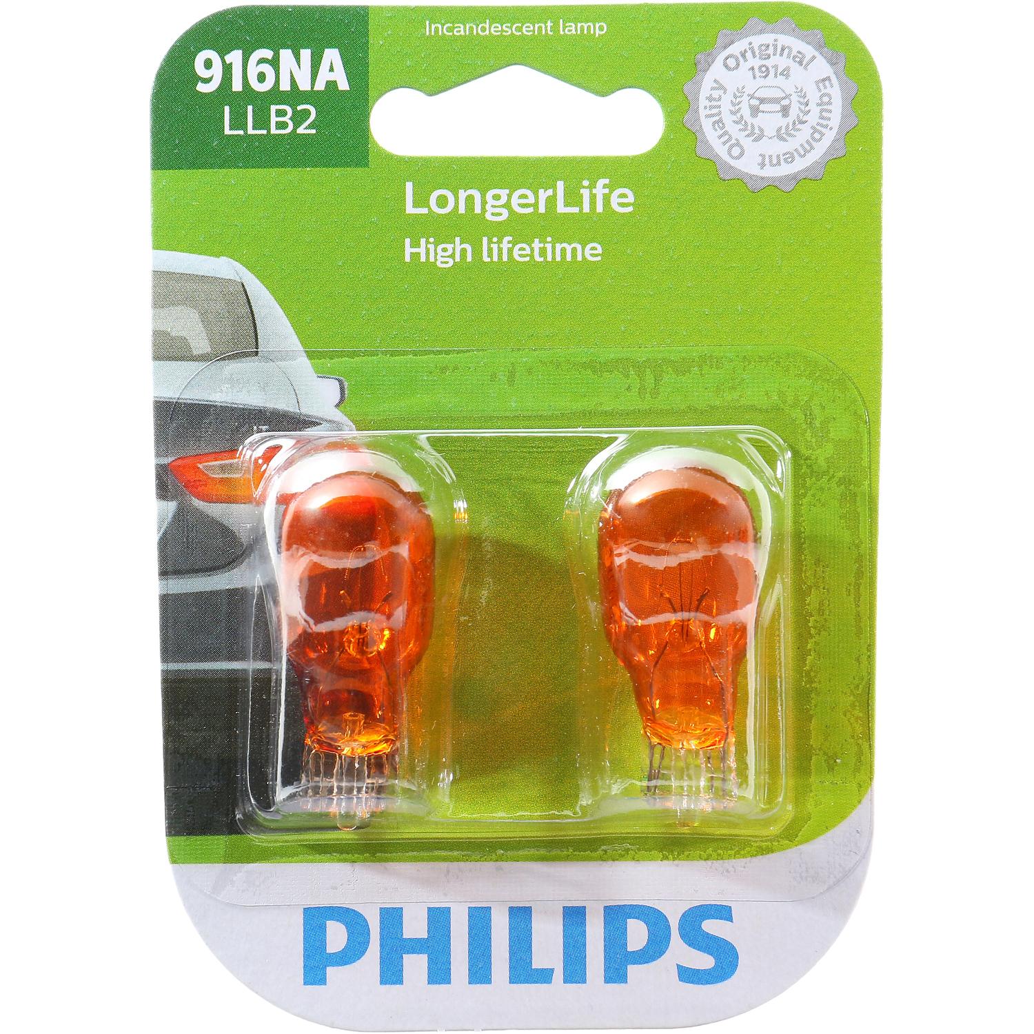 Philips 916NALLB2 - Turn Signal Light Bulb Philips 916NALLB2 Parking Light Bulb product image 7 of 10