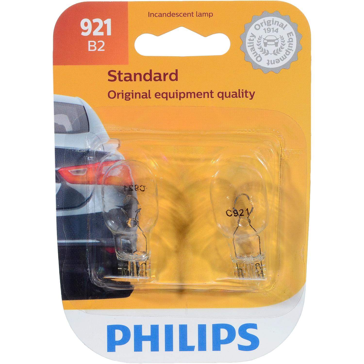 Philips 921B2 - Center High Mount Stop Light Bulb Philips 921B2 Back Up Light Bulb product image 11 of 17