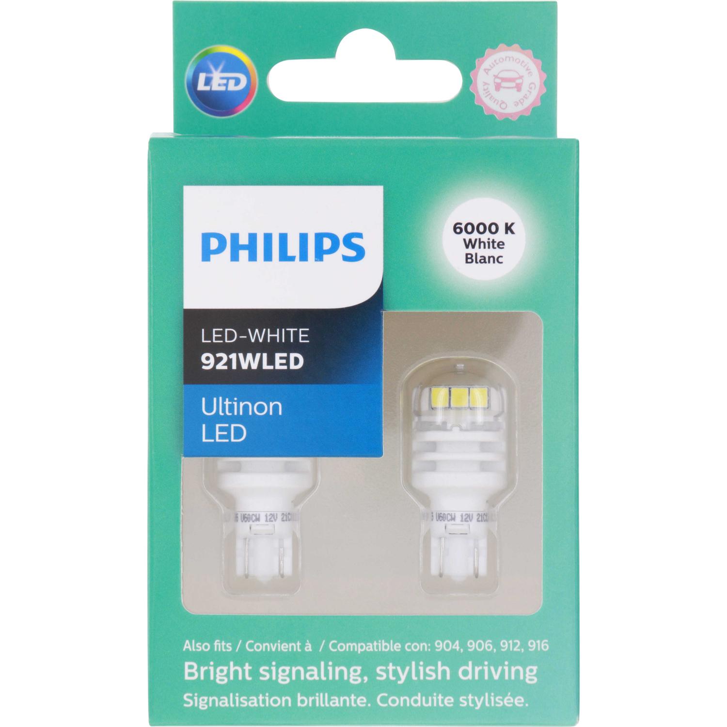 Philips 921WLED - Multi Purpose Light Bulb Philips 921WLED Back Up Light Bulb product image 21 of 27