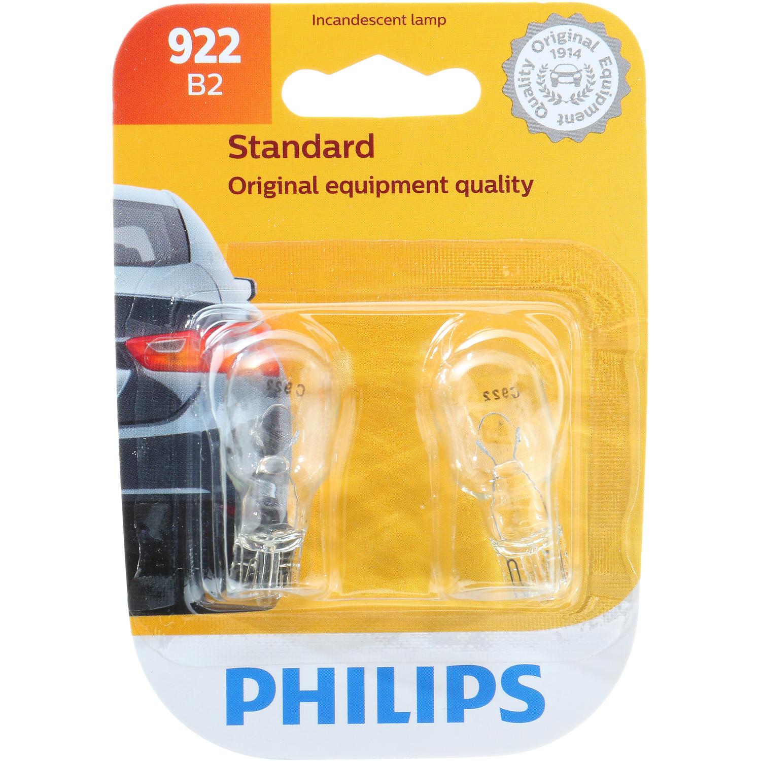 Philips 922B2 Back Up Light Bulb product image 8 of 11