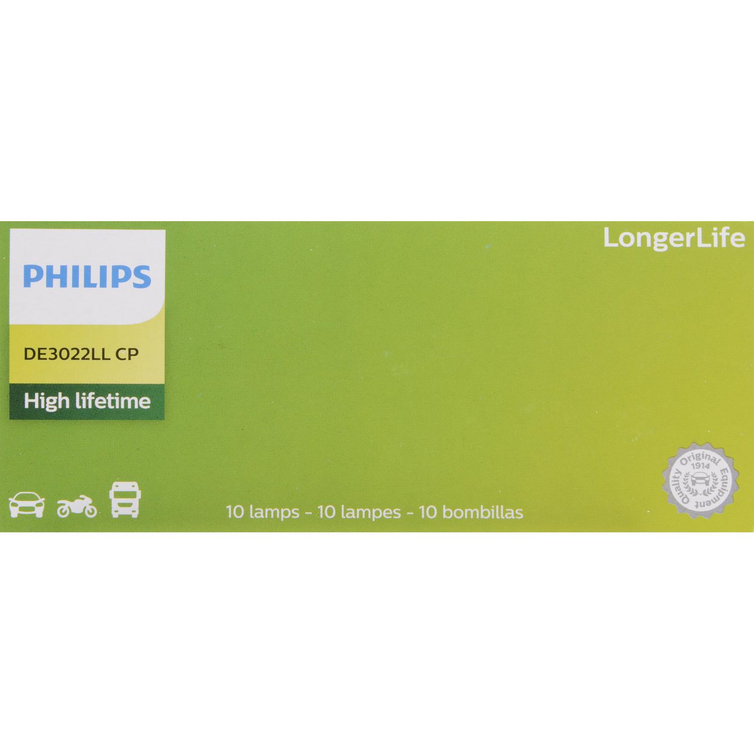 Philips DE3022LLCP - Trunk Light Bulb Philips DE3022LLCP Courtesy Light Bulb product image 7 of 10