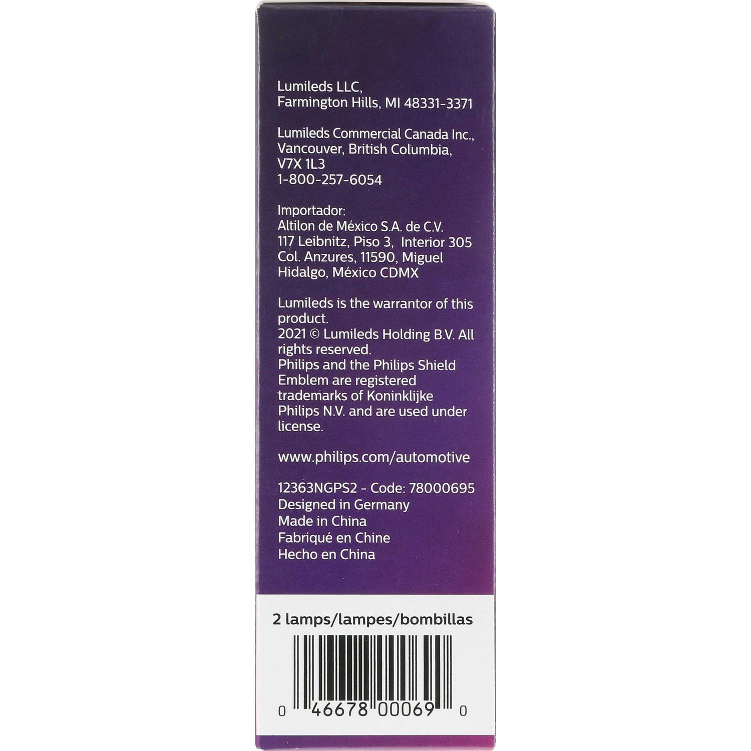 Philips H11BNGPS2 Fog Light Bulb product image 10 of 11