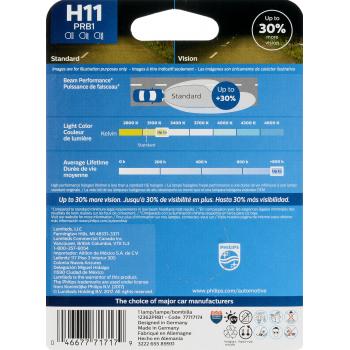 Philips H11PRB1 Cornering Light Bulb product image 9 of 21