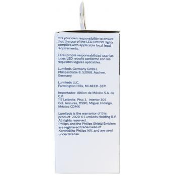 Philips H11UELED Headlight Bulb product image 20 of 22
