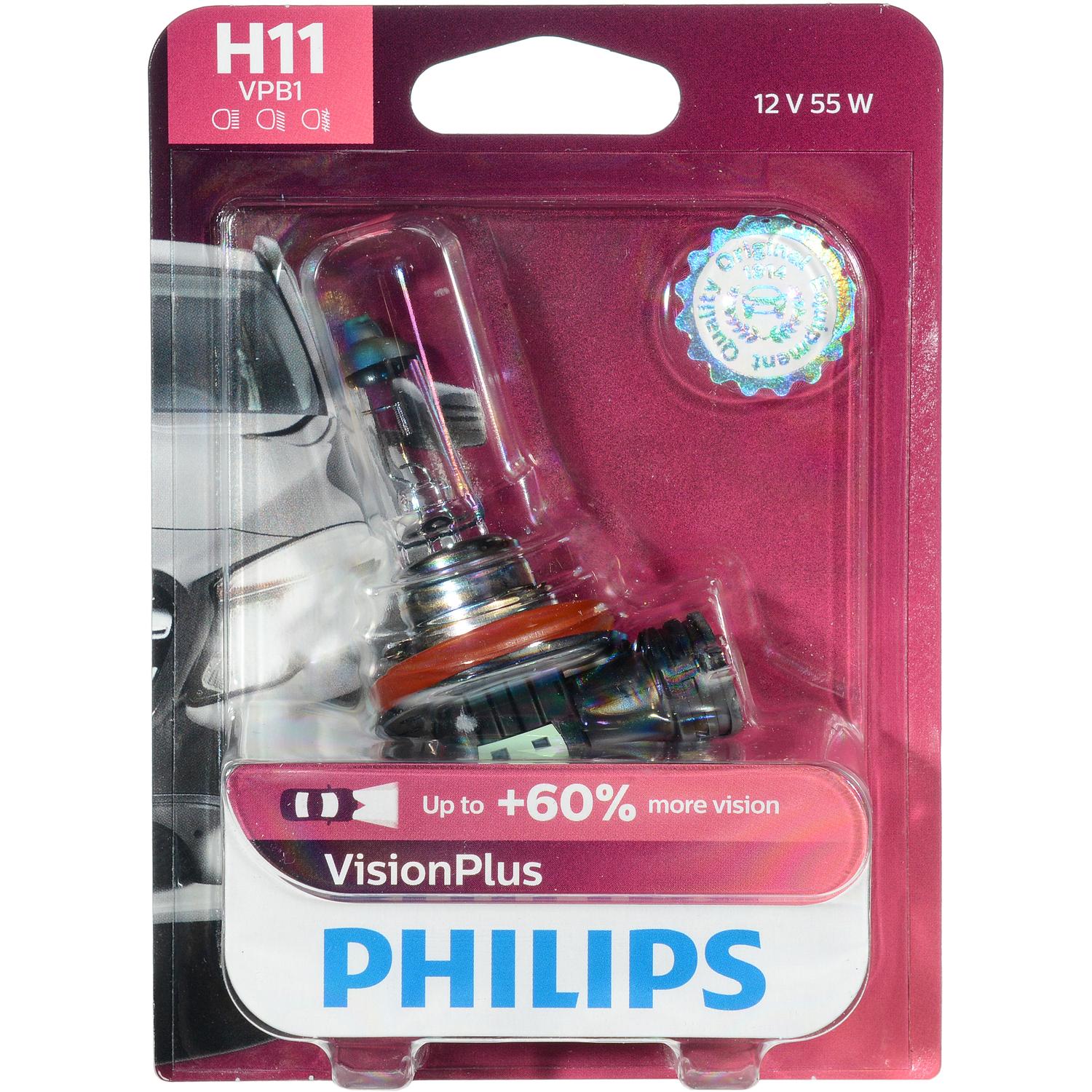 Philips H11VPB1 - Trunk Light Bulb Philips H11VPB1 Cornering Light Bulb product image 28 of 42
