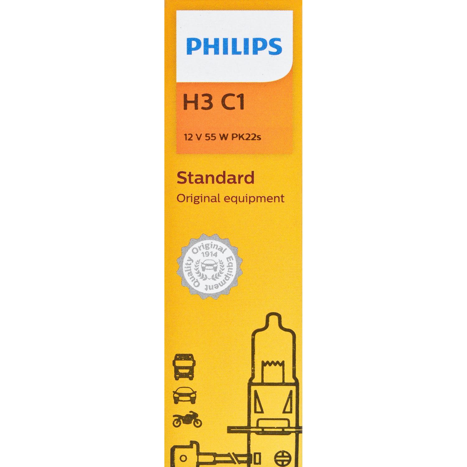 Philips H3C1 - Daytime Running Light Bulb Philips H3C1 Cornering Light Bulb product image 6 of 9