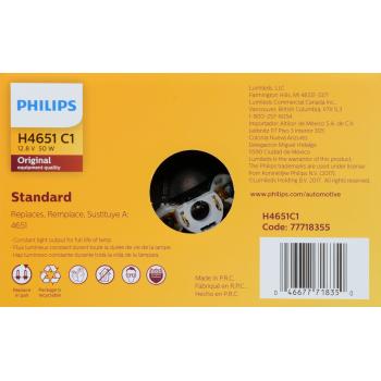 Philips H4651C1 Headlight Bulb product image 6 of 10
