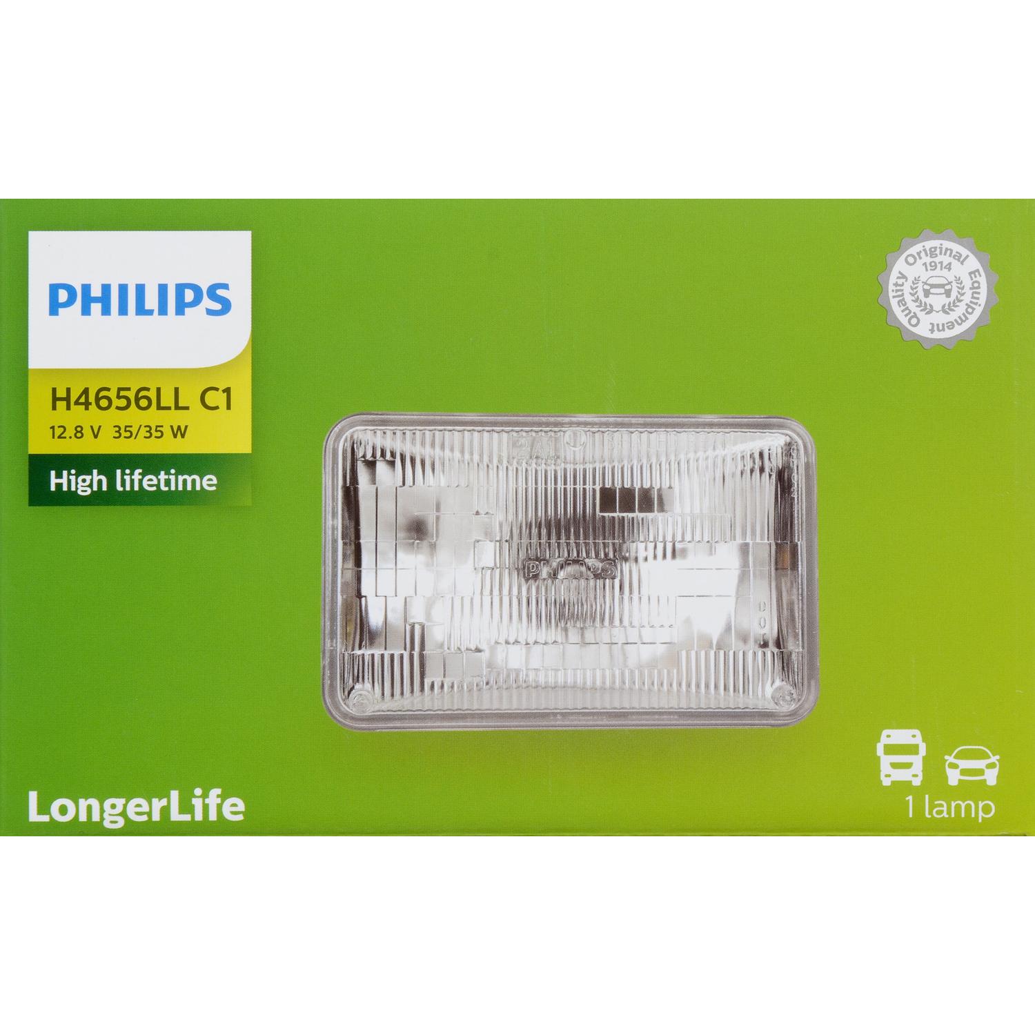 Philips H4656LLC1 - Headlight Bulb Philips H4656LLC1 Headlight Bulb product image 7 of 10