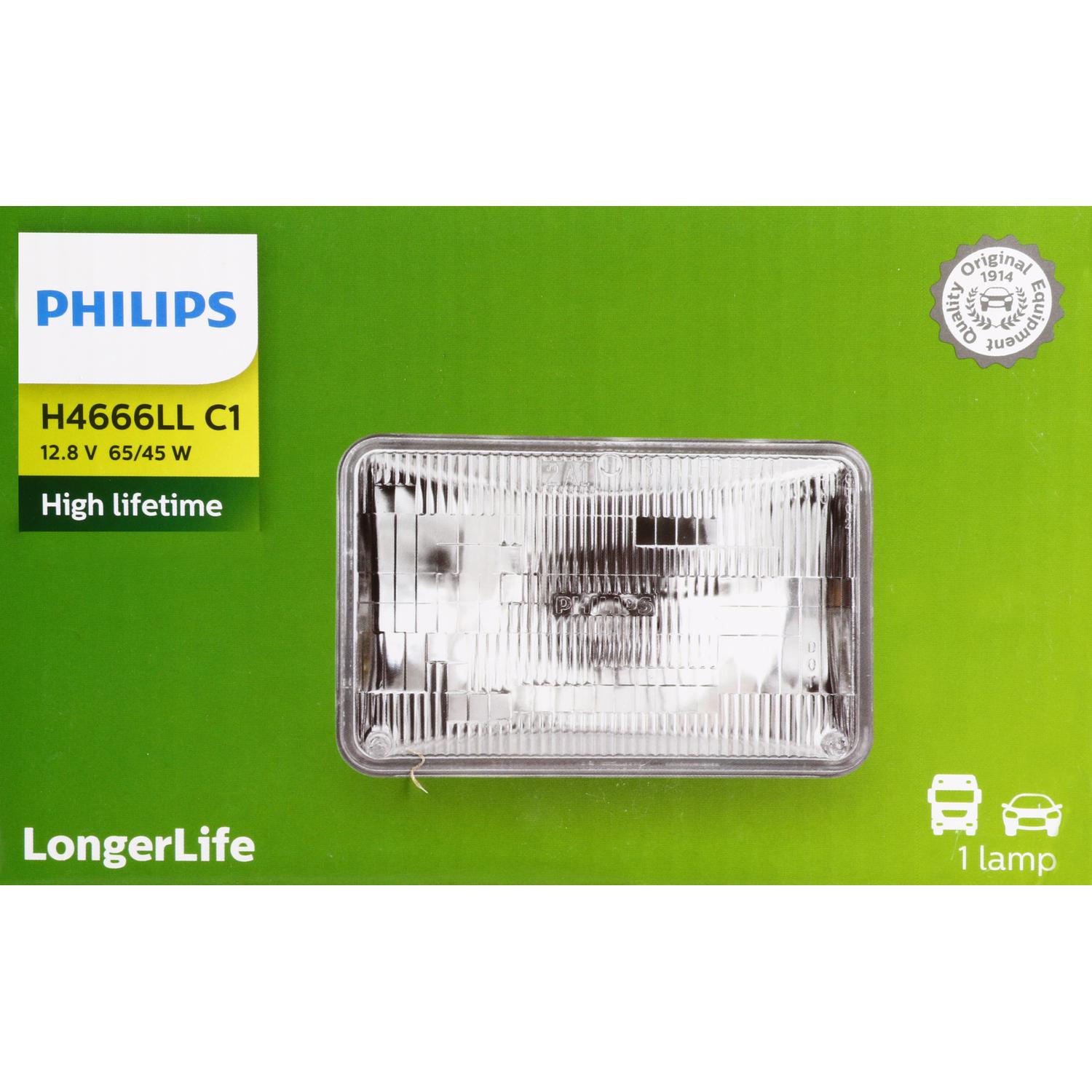 Philips H4666LLC1 - Headlight Bulb Philips H4666LLC1 Headlight Bulb product image 7 of 10