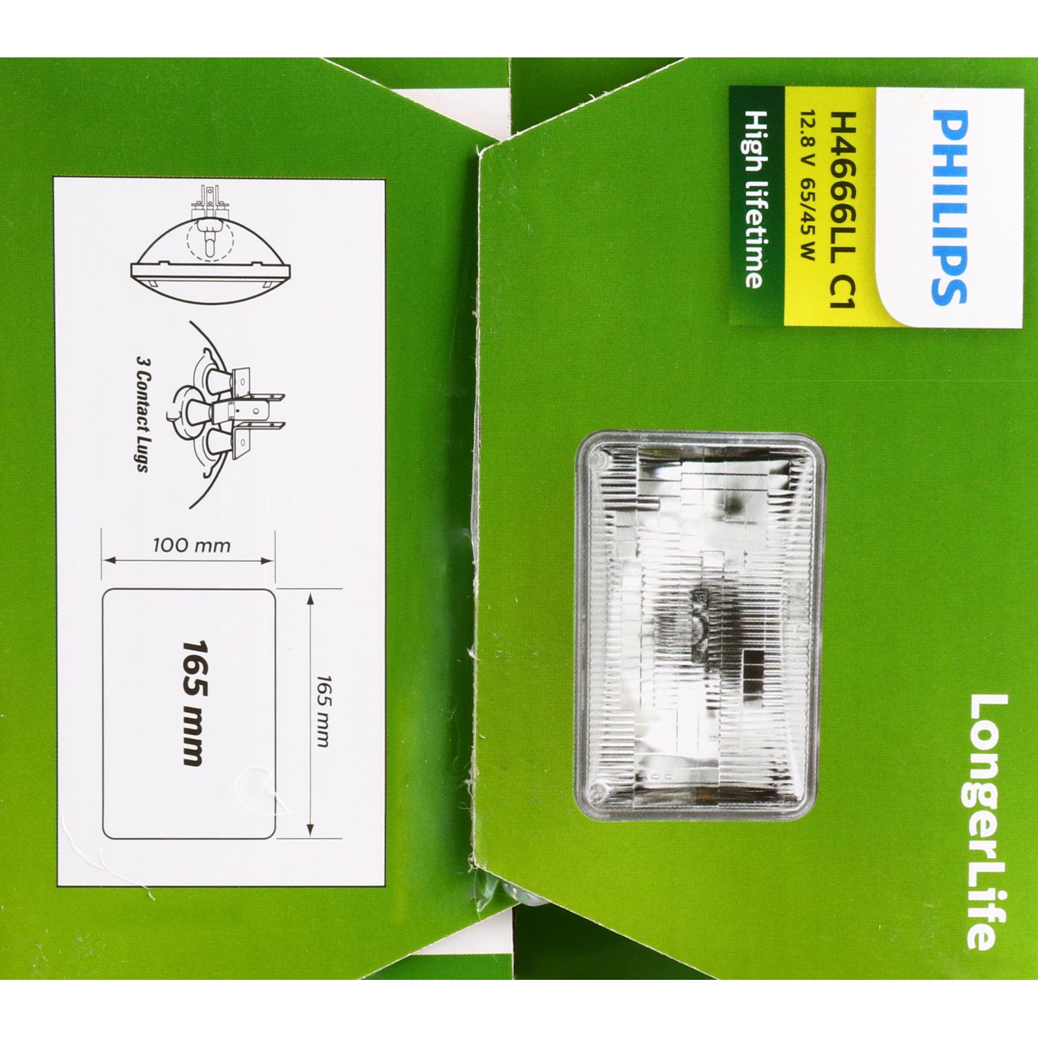 Philips H4666LLC1 - Headlight Bulb Philips H4666LLC1 Headlight Bulb product image 8 of 10