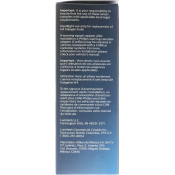 Philips H4XULED Daytime Running Light Bulb product image 22 of 23