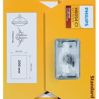 Philips H6054C1 Headlight Bulb product image 8 of 10