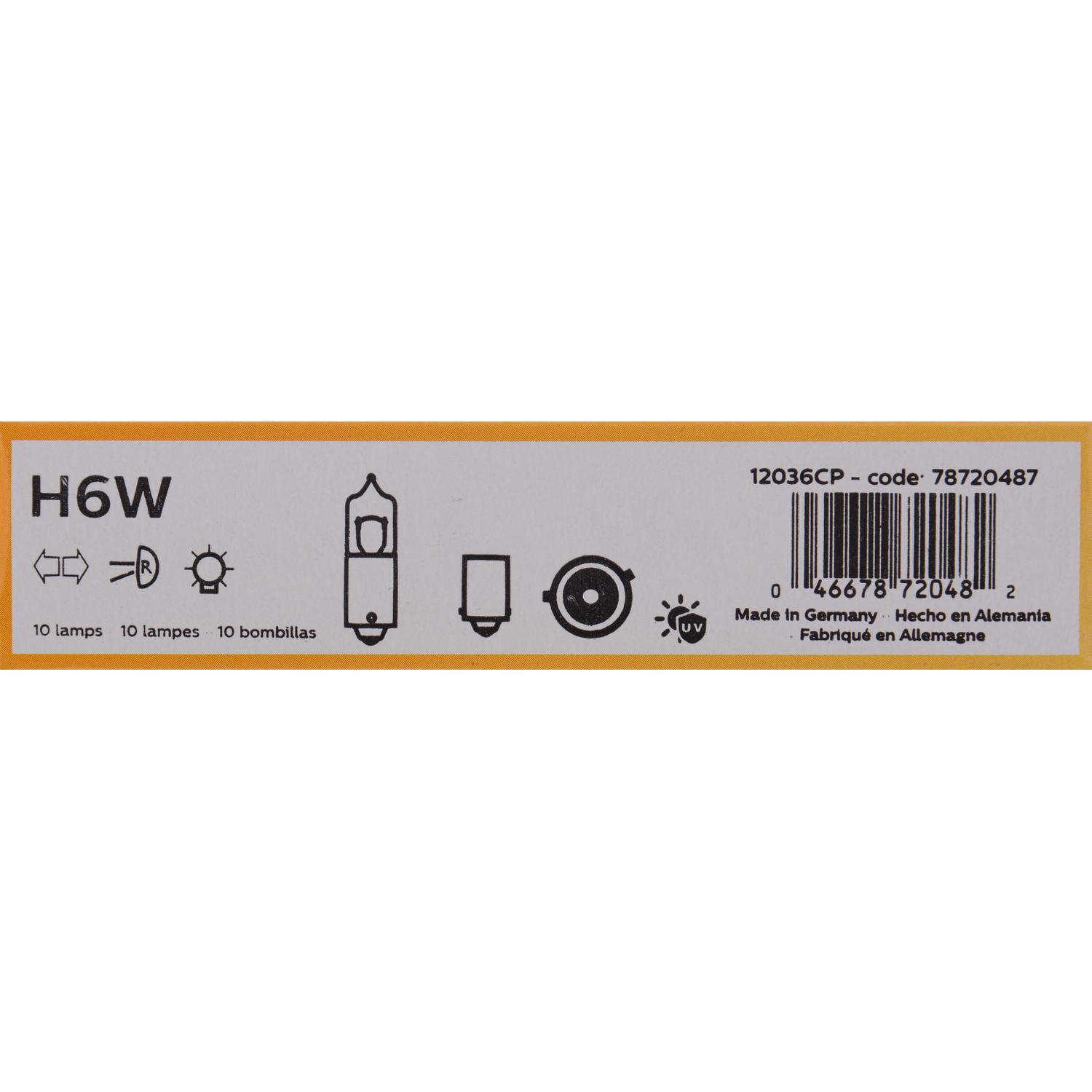 Philips H6WCP Back Up Light Bulb product image 5 of 8
