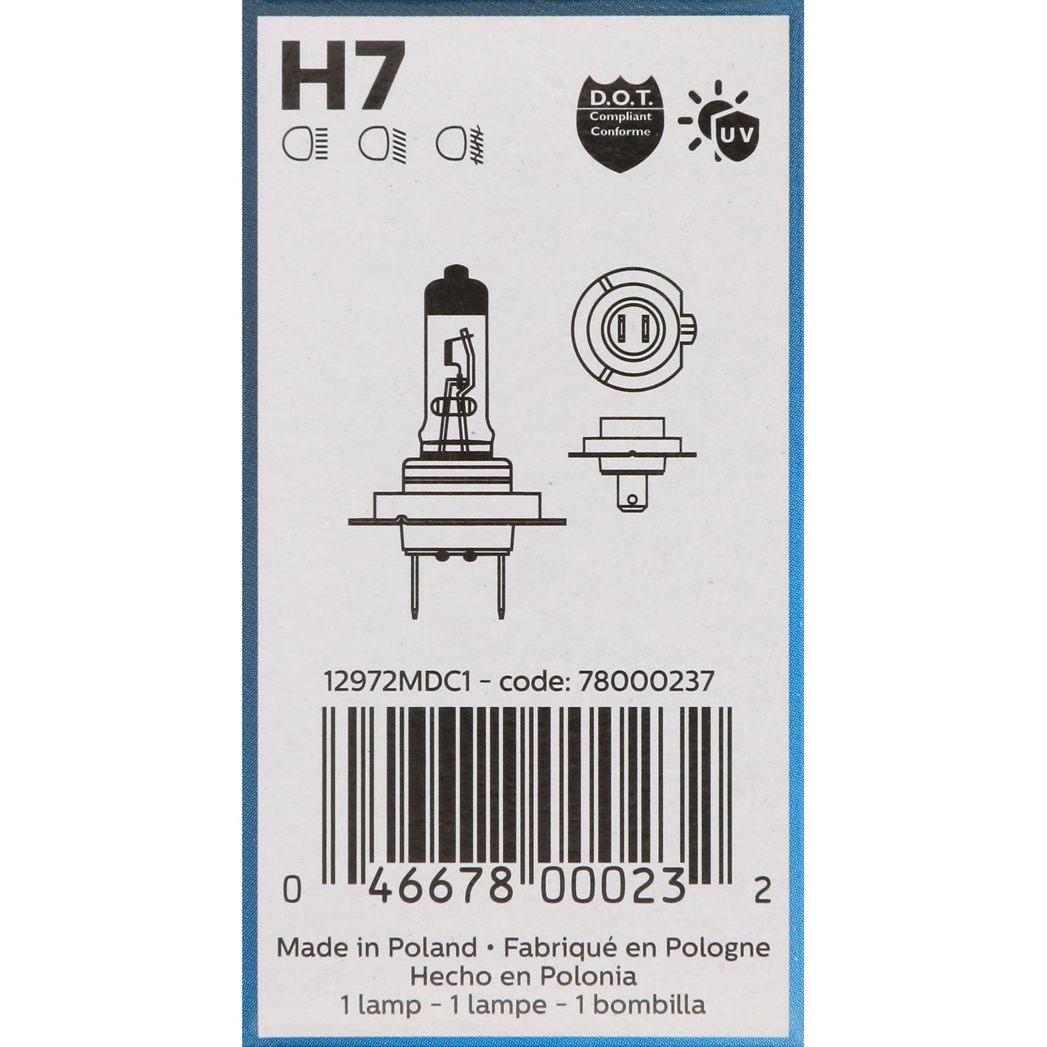 Philips H7MDC1 - Turn Signal Light Bulb Philips H7MDC1 Cornering Light Bulb product image 18 of 20