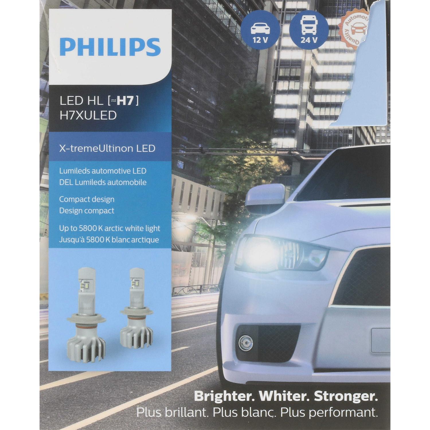 Philips H7XULED - Turn Signal Light Bulb Philips H7XULED Cornering Light Bulb product image 25 of 33
