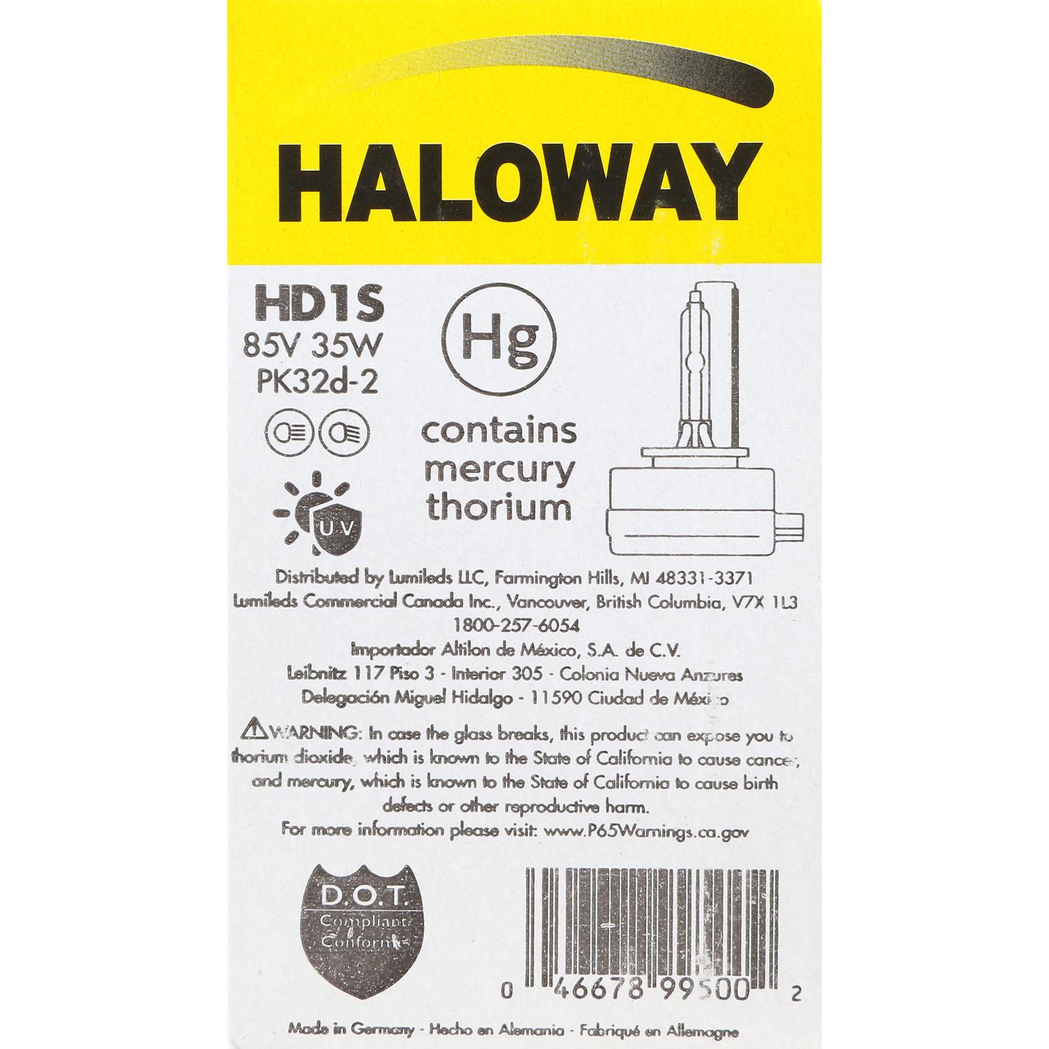 Philips HD1S - Headlight Bulb Philips HD1S Headlight Bulb product image 6 of 10