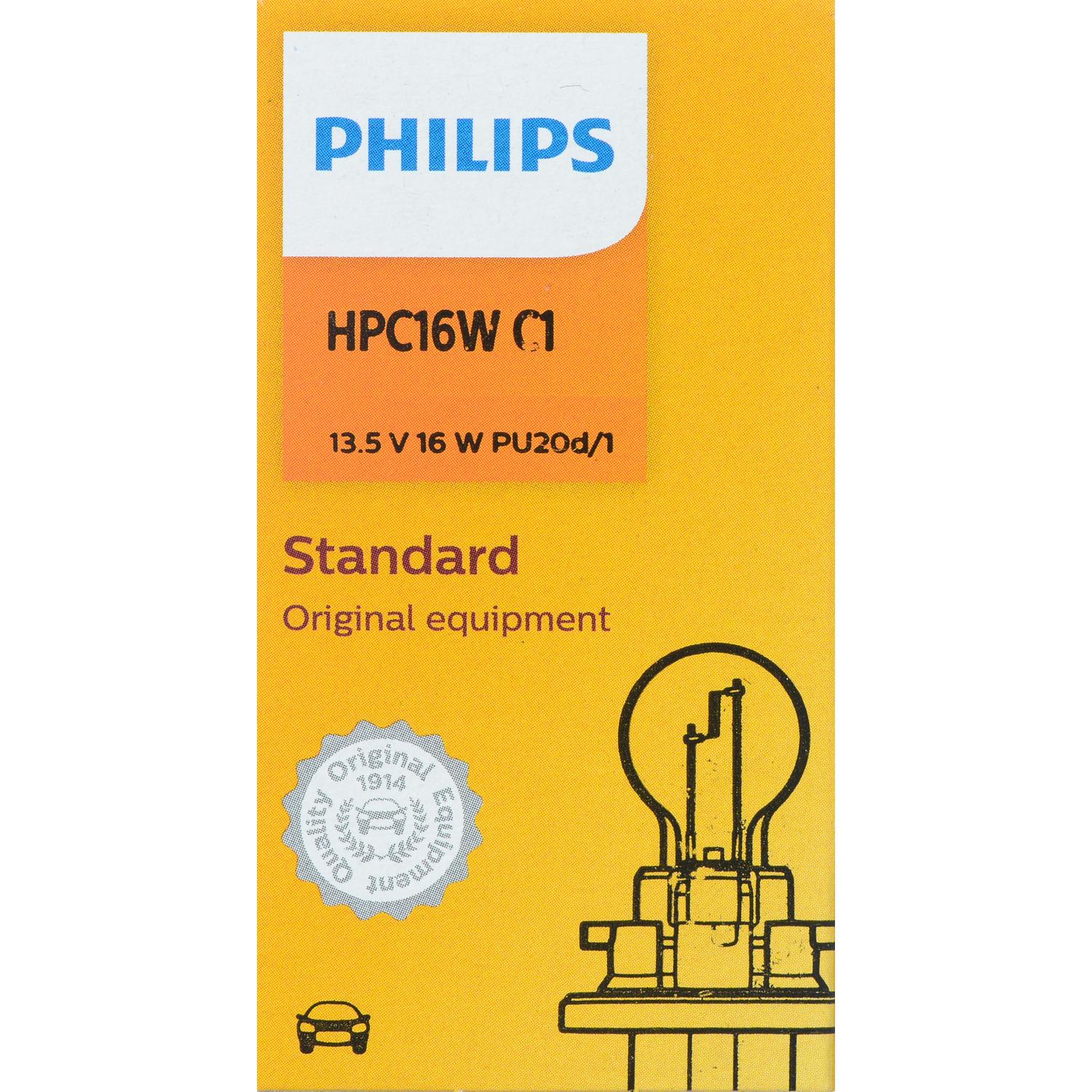 Philips HPC16WC1 - Turn Signal Light Bulb Philips HPC16WC1 Back Up Light Bulb product image 6 of 9