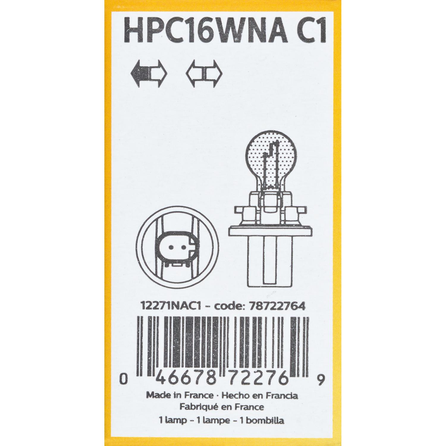 Philips HPC16WNAC1 Turn Signal Light Bulb product image 5 of 9