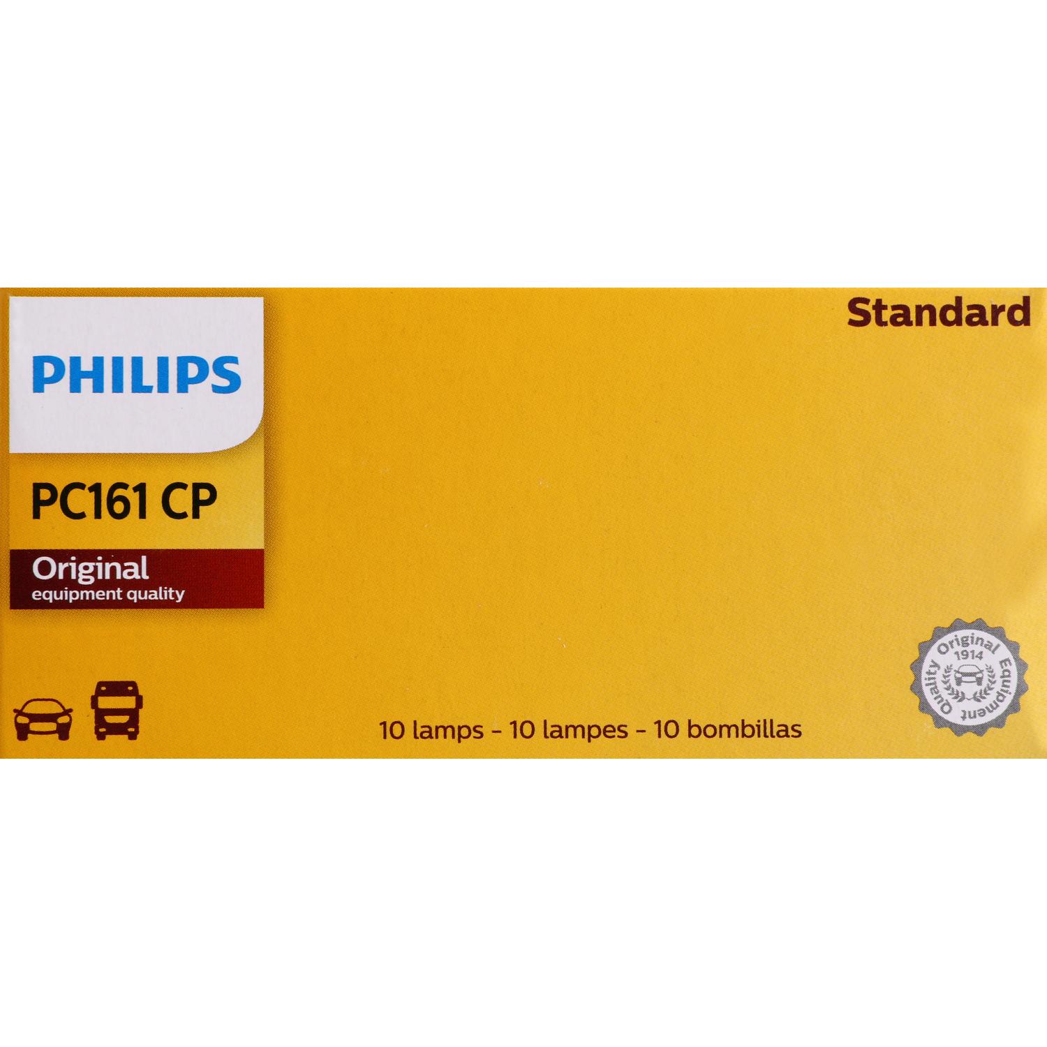 Philips PC161CP - Instrument Panel Light Bulb Philips PC161CP Auto Trans Indicator Light Bulb product image 7 of 10