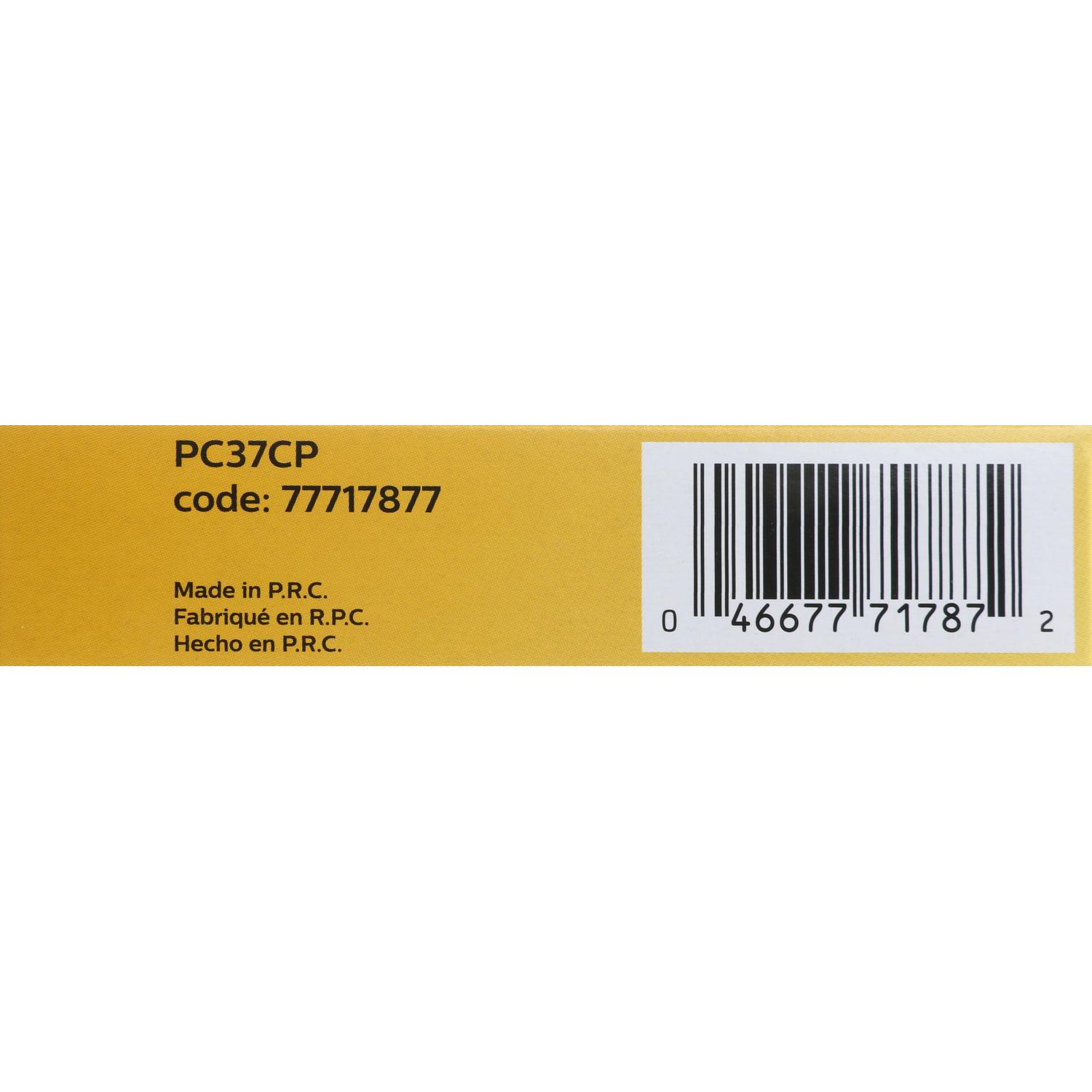 Philips PC37CP - Instrument Panel Light Bulb Philips PC37CP Auto Trans Indicator Light Bulb product image 11 of 11